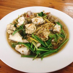 ปลาเก๋าผัดฉ่า