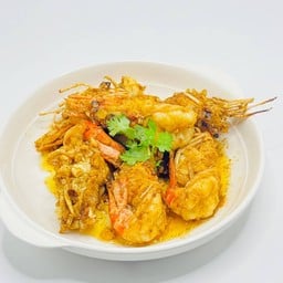 กุ้งทอดเกลือกระเทียม