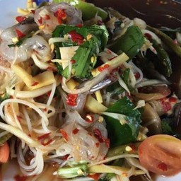 ตำป่า(กุ้งสด)