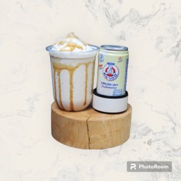 นมหมี+คาราเมลปั่น