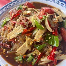 ตำเส้นเล็ก หมูยอ