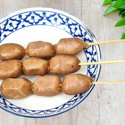 Isan Chicken Sausage with a Slightly Sour Taste
