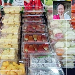 ผลไม้สดแพ็ค_ก๊อปกะแต สวนหลวงร.9นครนายก เช้า10.00น. #รับที่บ้าน(สาริกาซอย4)   เย็น16.00น. #หน้าร้านจอยแกงใต้ (ตลาดโต้รุ่ง สวนหลวงร.9)