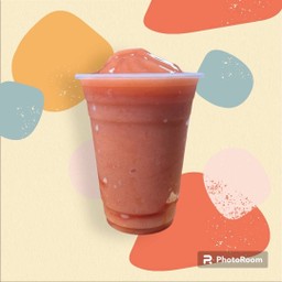 มะม่วง+สตรอว์เบอร์รี่ปั่น