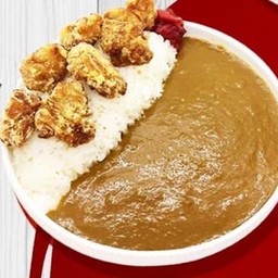 ข้าวแกงกะหรี่ไก่คาราอะเกะ