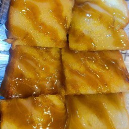 ปังแผ่น เนยนม+คาราเมล(2แผ่น)