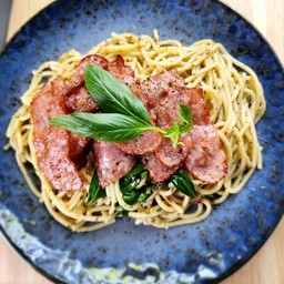 สปาเก็ตตี้เห็ดทรัฟเฟิลซอส