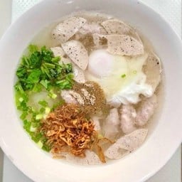 ก๋วยจั๊บญวนหมูยอ+หมูสับ