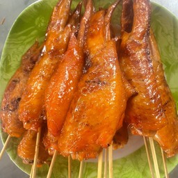 ปีกไก่ย่างชุด 4ไม้
