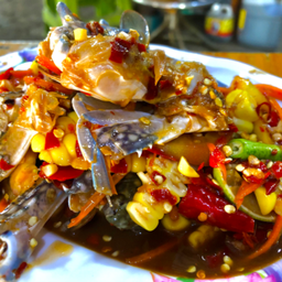 ตำข้าวโพดปูม้า