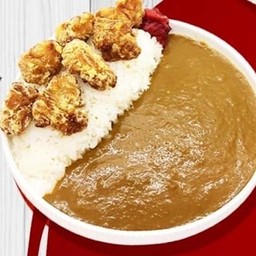 ข้าวแกงกะหรี่ไก่คาราอะเกะ