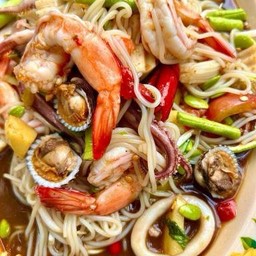 ตำขนมจีนทะเล