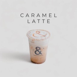 คาราเมลลาเต้เย็น