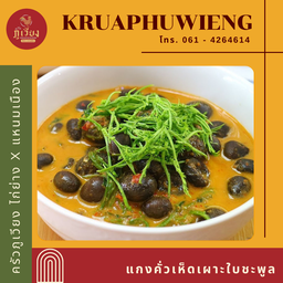 แกงคั่วเห็ดเผาะใบชะพูล