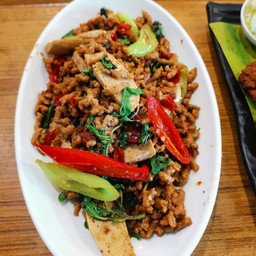 ผัดกะเพรารวม