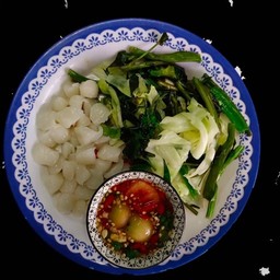 หัวไก่โอกน้ำแจ่ว