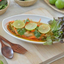 ปลาเจนึ่งมะนาว