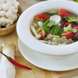 ต้มยำเห็ดรวม ใหญ่