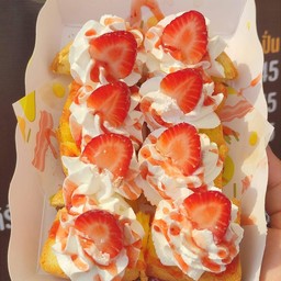 ปังปิ้งวิปครีมสตอเบอร์รี่