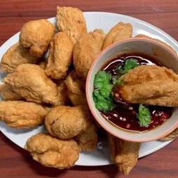 ลูกชิ้นปลาระเบิดทอดชุดใหญ่