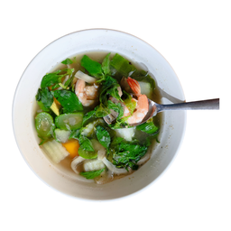 แกงเลียงกุ้งสด