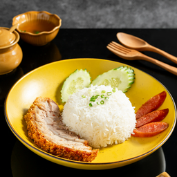 ข้าวหมูกรอบบ