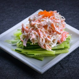 (65) สลัดปูอัดแตงกวา