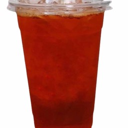 ชาดำเย็นแก้ว 22 ออนซ์ แยกน้ำแข็ง