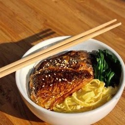 ข้าวหน้าซาบะเทริยากิ