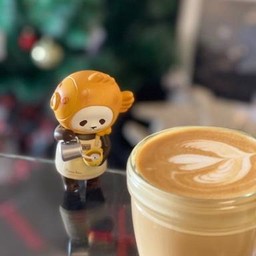 Hot cappuccino