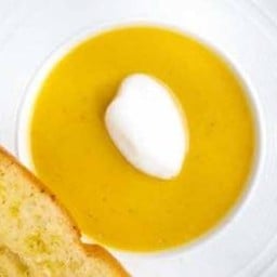 ซุปครีมฟักทองญี่ปุ่น