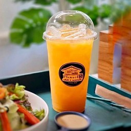 น้ำส้มคั้น🍊มีเนื้อส้ม