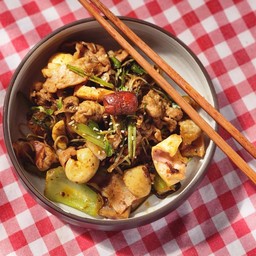 หม่าล่าเซียงกัว (ผัดแห้ง)