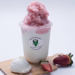 กรีกสตรอเบอรี่สมูทตี้ 16 ออนซ์