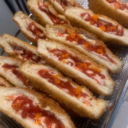 แซนวิสทอด 1ชุดมี 2ชิ้น