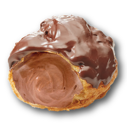 Eclair cream puff - Chocolate