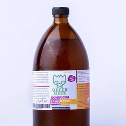 Passion Fruit + Mango Kombucha 1Liter