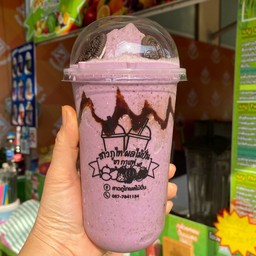 เผือกหอมปั่นนมสด-โอริโอ้