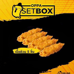 ชุดไก่ไม่มีกระดูก 5 ชิ้น