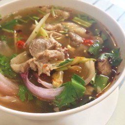 ต้มแซ่บหมู