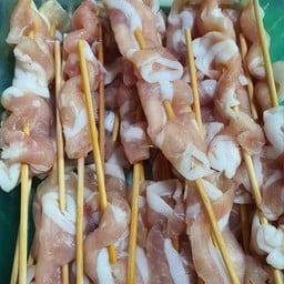 หมูสามชั้นย่าง ( หม่าล่า )