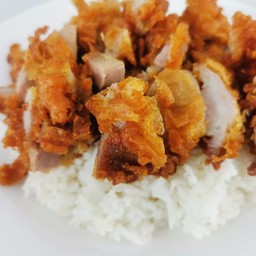 ข้าวไก่ทอด