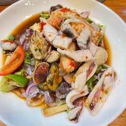 ยำวุ้นเส้น ทะเล