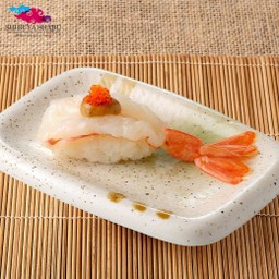 ซูชิกุ้งโบตั๋นมันปู