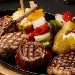 เนื้อย่างกระทะร้อน