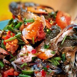 เหลาปูม้าสด3ตัว