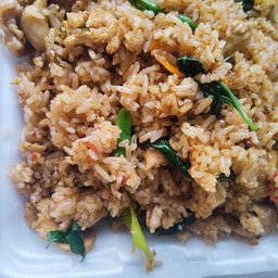 พริกแกงไก่คลุกข้าว