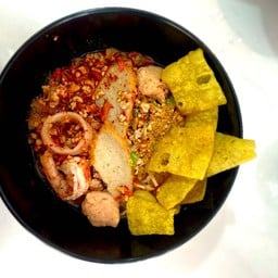 หมูสับหมูเด้ง ต้มยำ