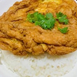 ข้าวราดไข่เจียว