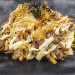 ยากิโซบะเนื้อวัวออสเตรเลีย